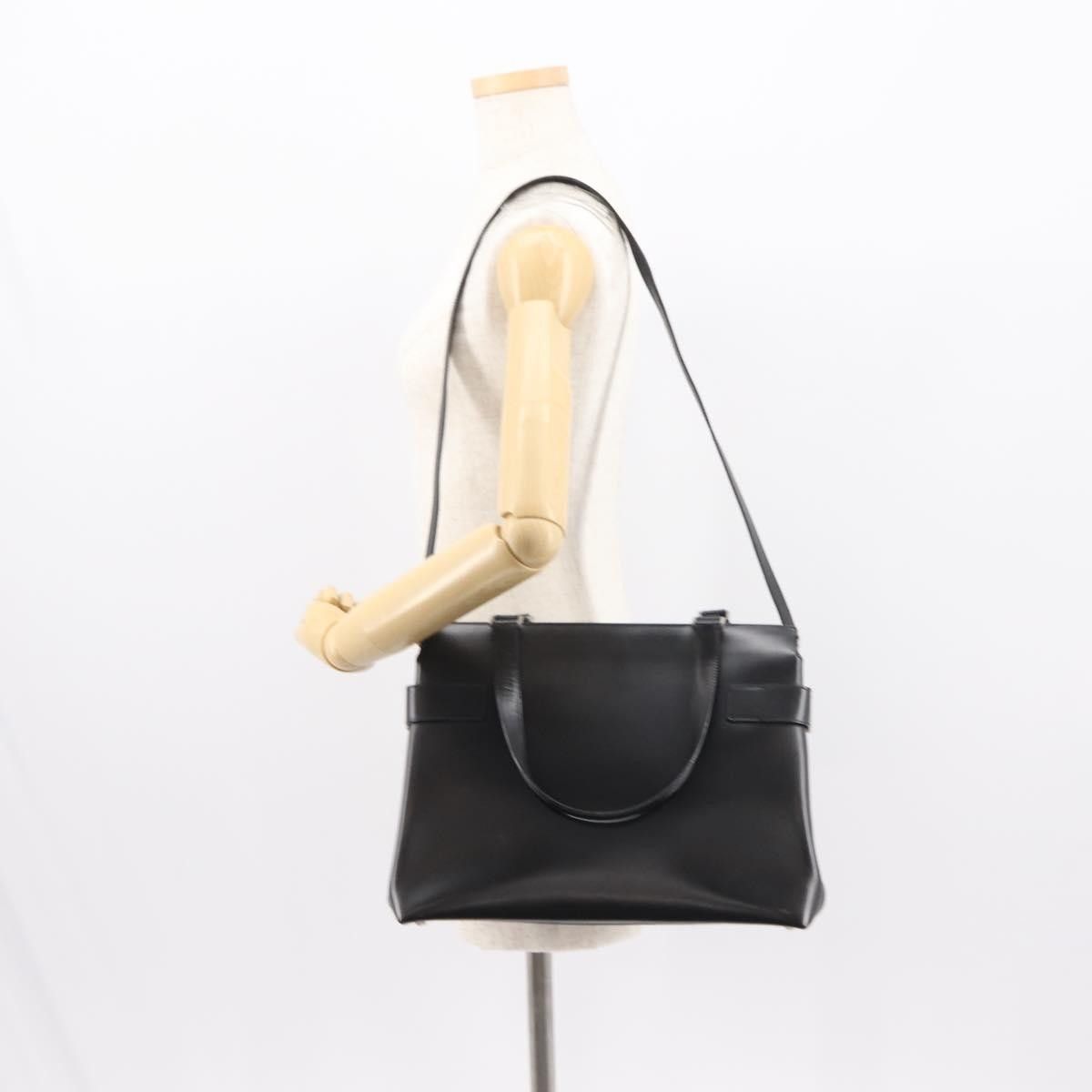 Salvatore Ferragamo Salvatore Ferragamo Double Gancini Side Buckle Tote Leather Size ONE SIZE - 13 Thumbnail