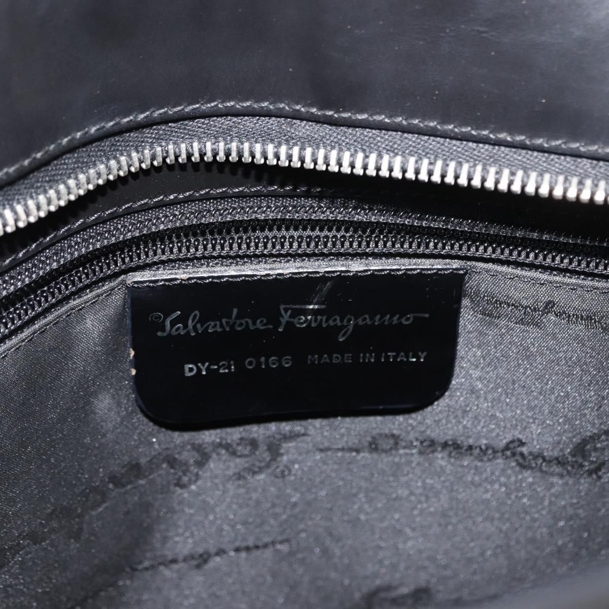Salvatore Ferragamo Salvatore Ferragamo Double Gancini Side Buckle Tote Leather Size ONE SIZE - 6 Thumbnail