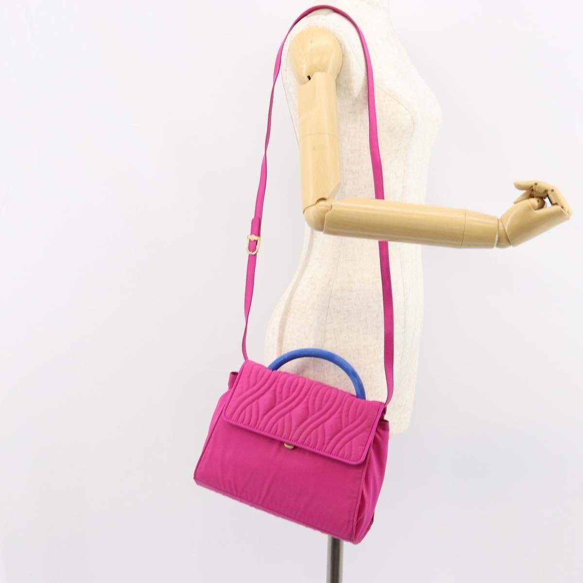 Fendi Fendi Top Handle Flap Bag Nylon Size ONE SIZE - 16 Thumbnail