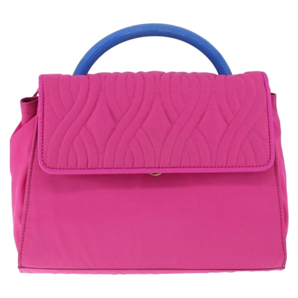 Fendi Fendi Top Handle Flap Bag Nylon Size ONE SIZE - 24 Thumbnail