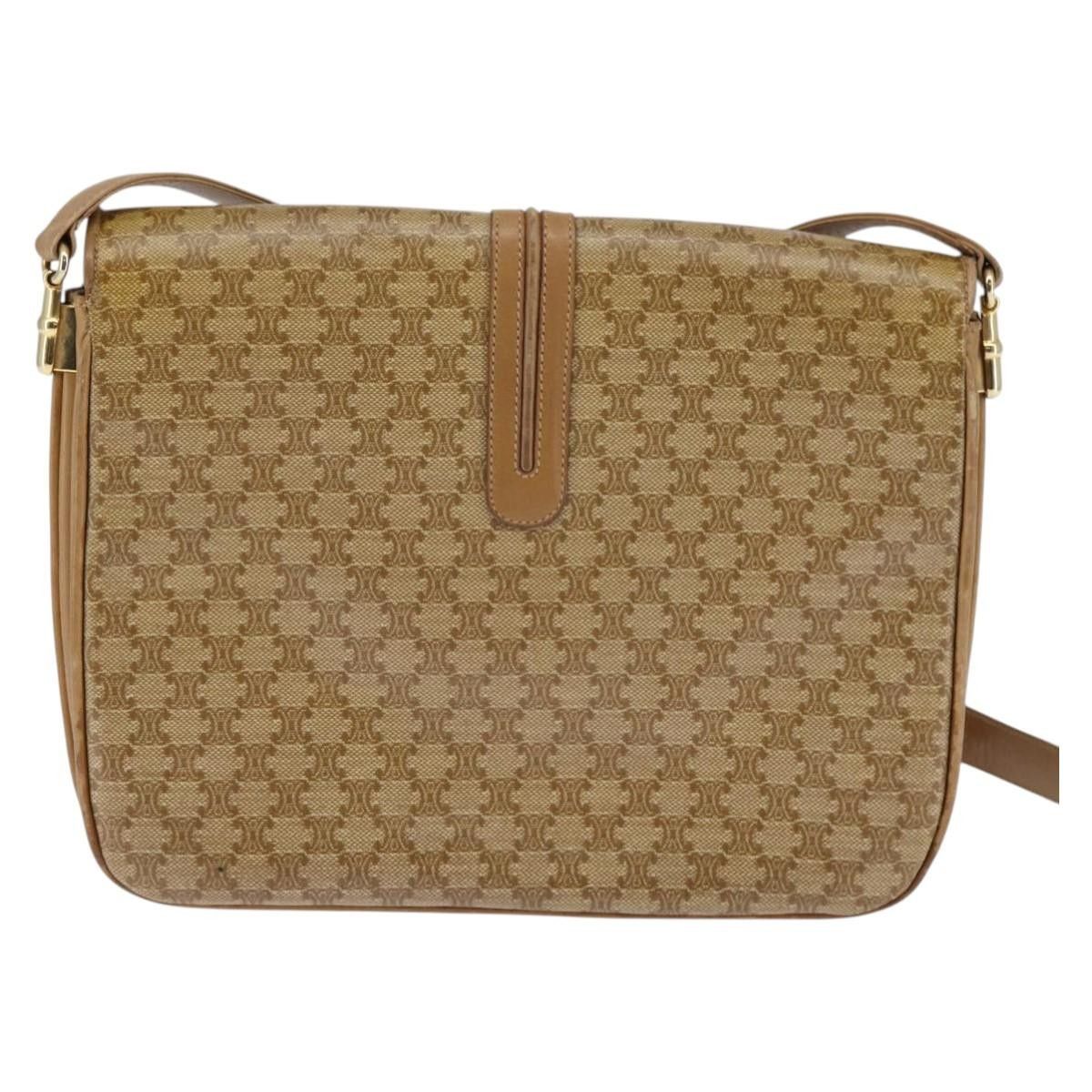 Celine Celine Vintage Macadam Canvas and Leather Size ONE SIZE - 2 Thumbnail