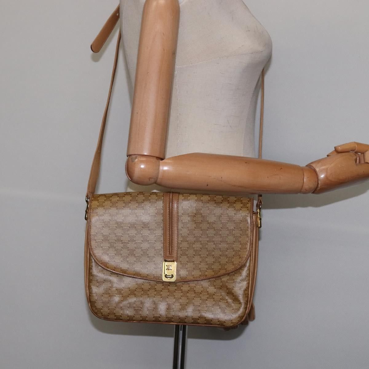 Celine Celine Vintage Macadam Canvas and Leather Size ONE SIZE - 14 Thumbnail