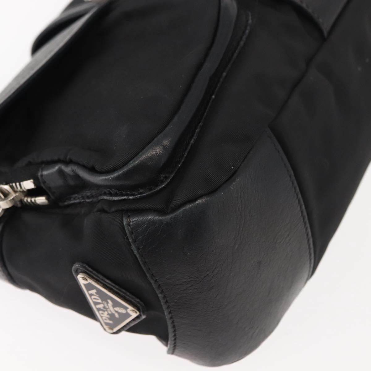 Prada Prada Double Pocket Buckle Flap Bag Tessuto with Leather Size ONE SIZE - 9 Thumbnail