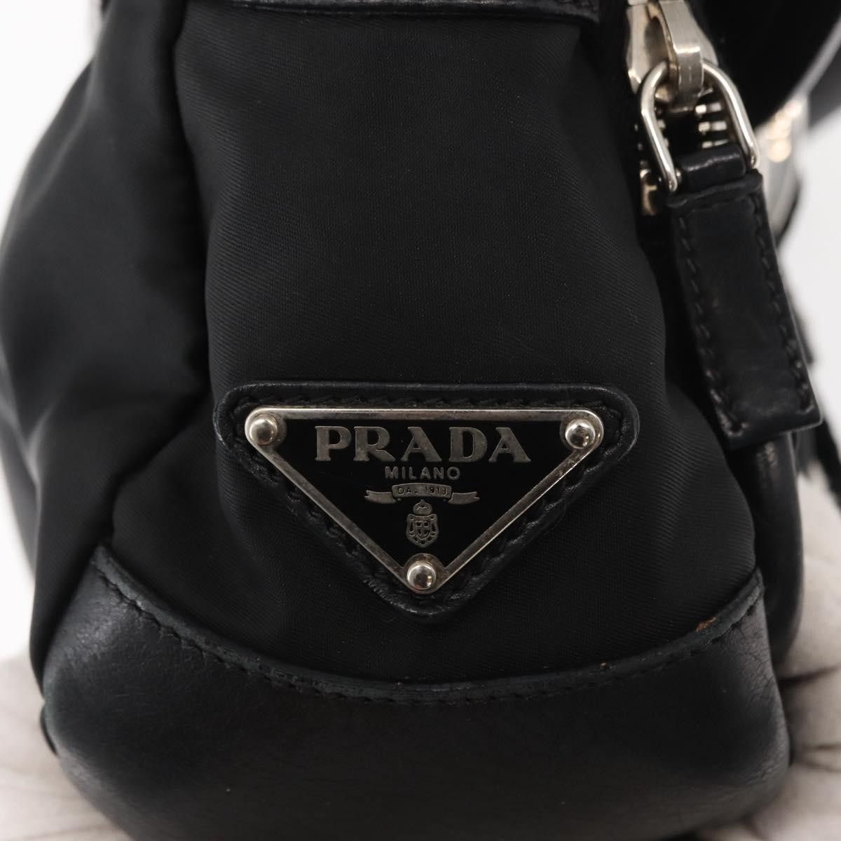 Prada Prada Double Pocket Buckle Flap Bag Tessuto with Leather Size ONE SIZE - 17 Thumbnail