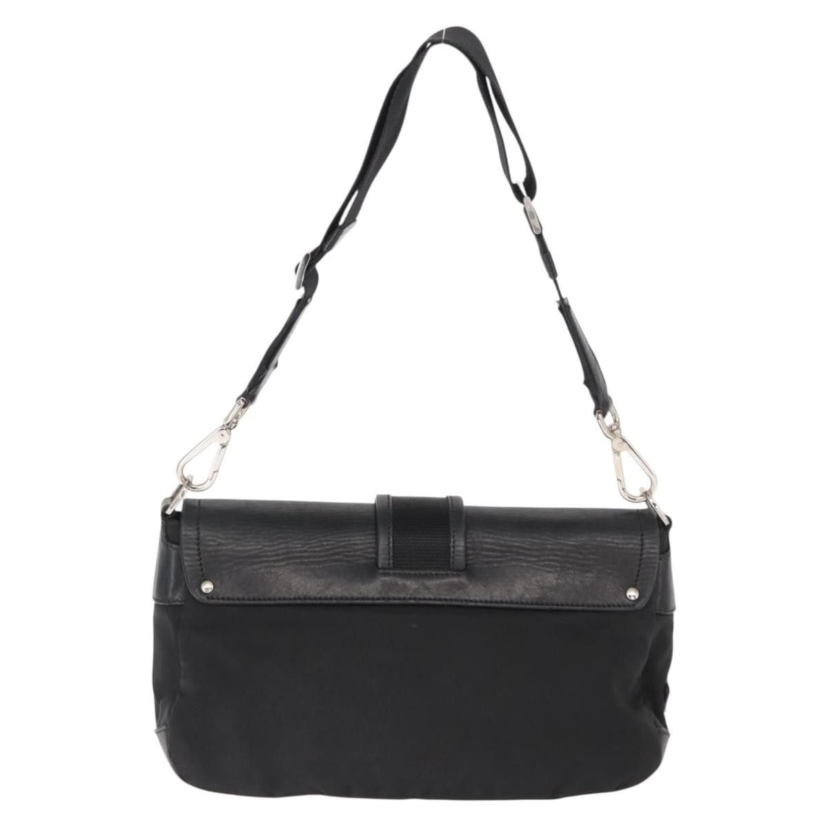 Prada Prada Double Pocket Buckle Flap Bag Tessuto with Leather Size ONE SIZE - 2 Thumbnail