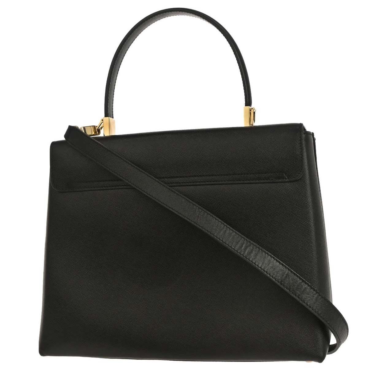 Salvatore Ferragamo Salvatore Ferragamo Convertible Top Handle Bag Leather Size ONE SIZE - 2 Thumbnail
