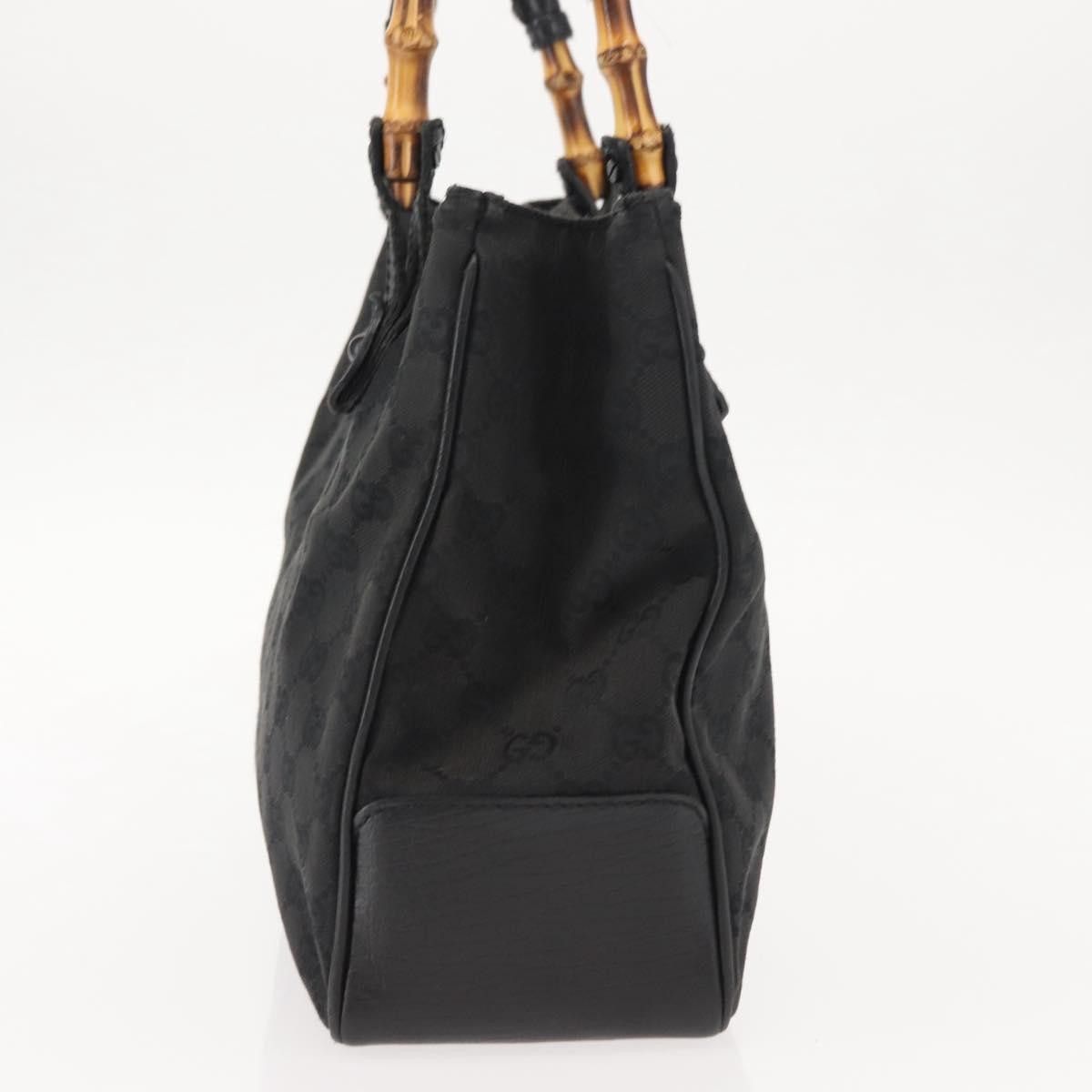 Gucci Gucci Vintage Bamboo Handle Bag Canvas Size ONE SIZE - 3 Thumbnail