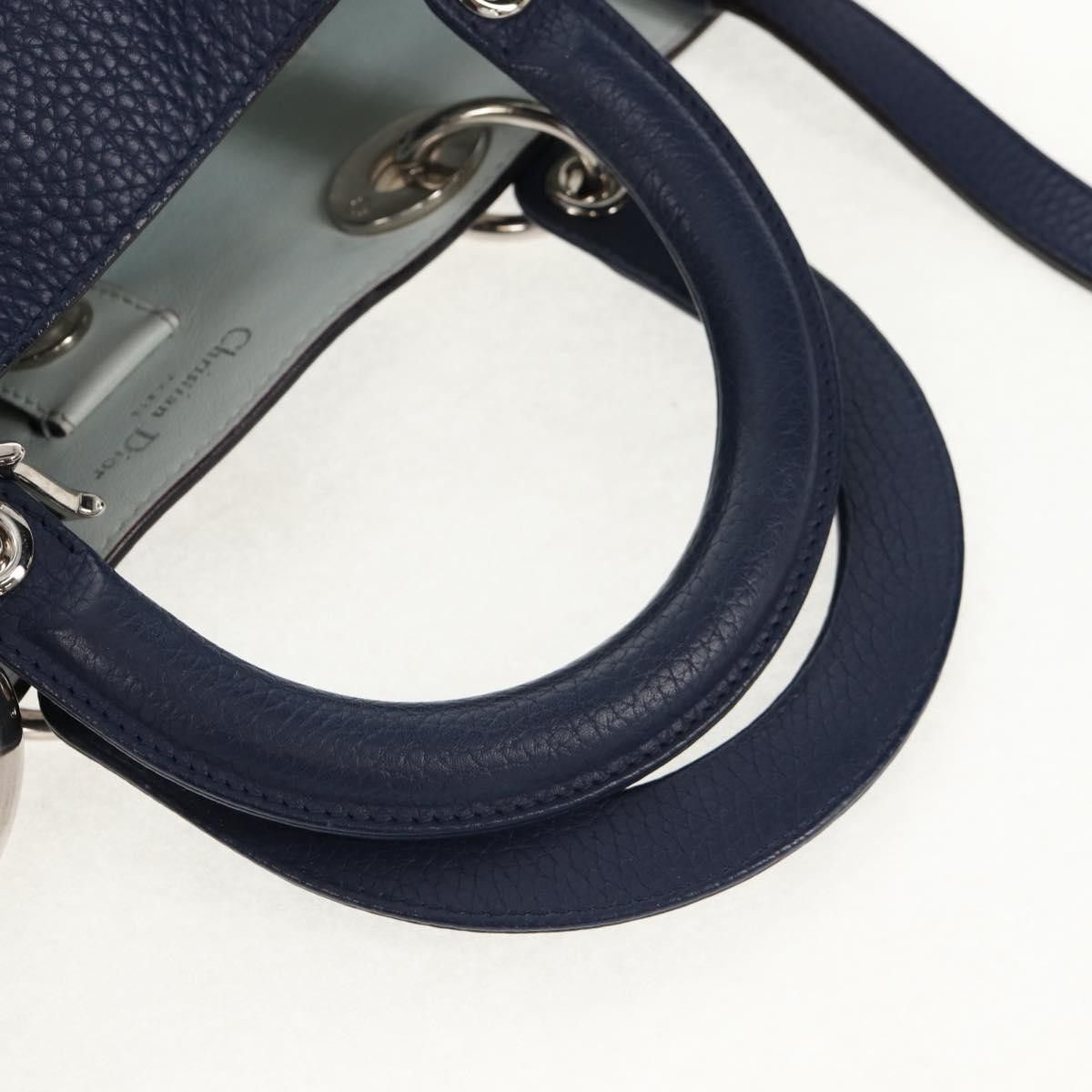 Dior Christian Dior Diorissimo Tote Pebbled Leather Size ONE SIZE - 7 Thumbnail