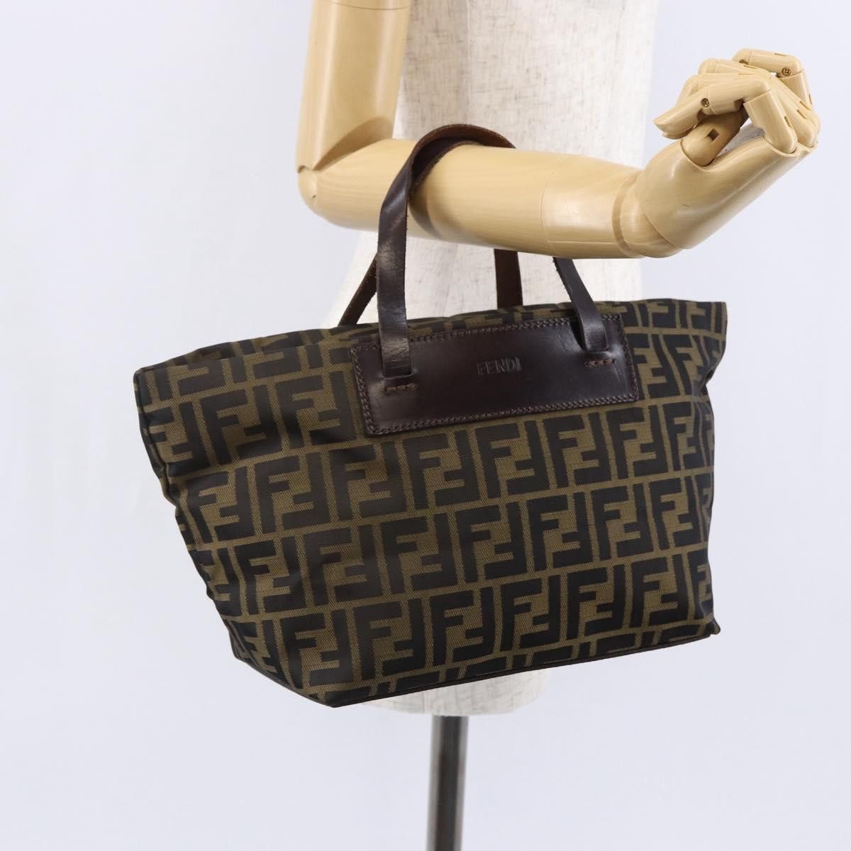 Fendi Fendi Vintage Zucca Handbag Zucca Size ONE SIZE - 9 Thumbnail
