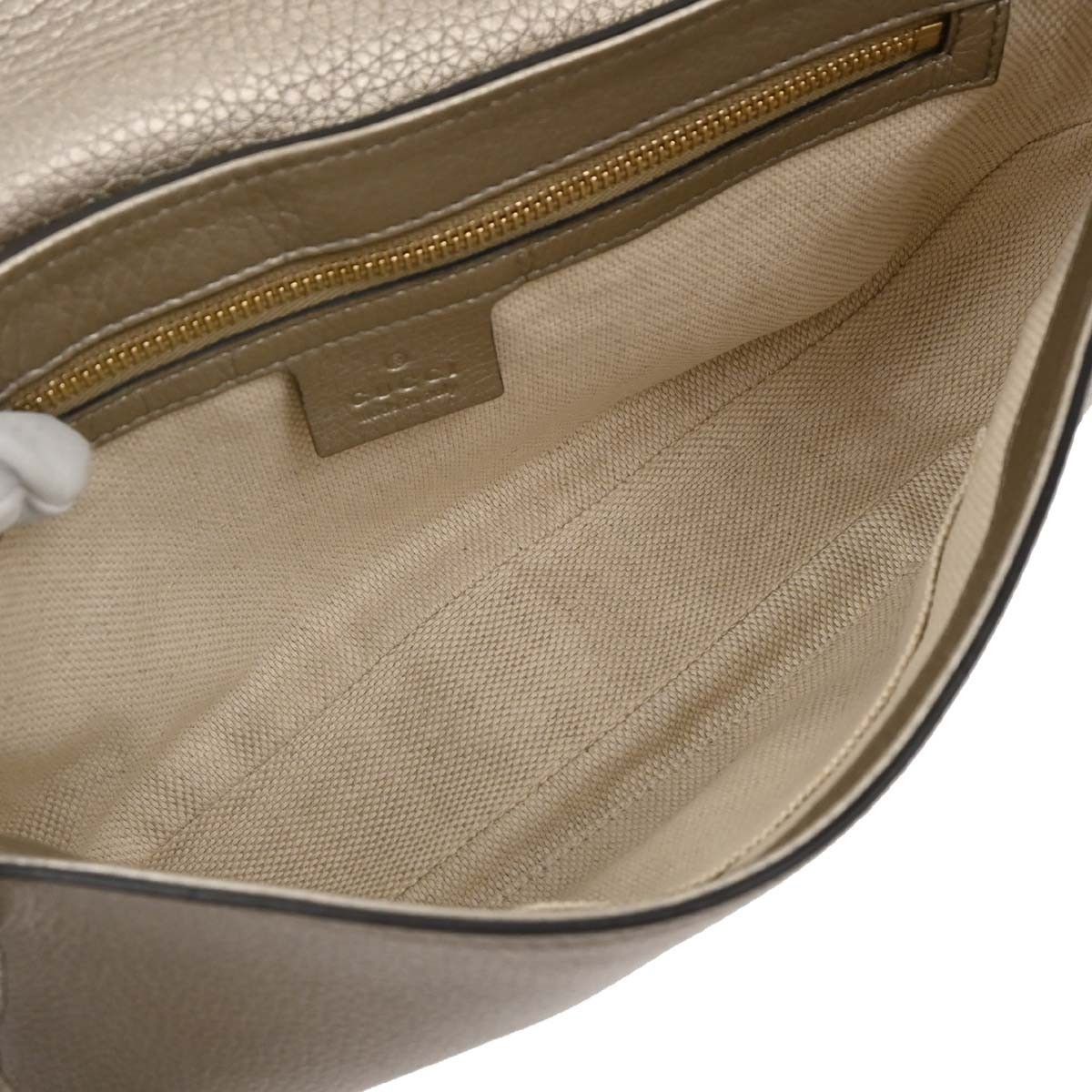 Gucci Gucci Soho Chain Crossbody Bag Leather Size ONE SIZE - 3 Thumbnail