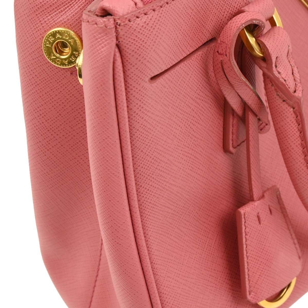 Prada Prada Galleria Double Zip Tote Saffiano Leather Size ONE SIZE - 3 Thumbnail