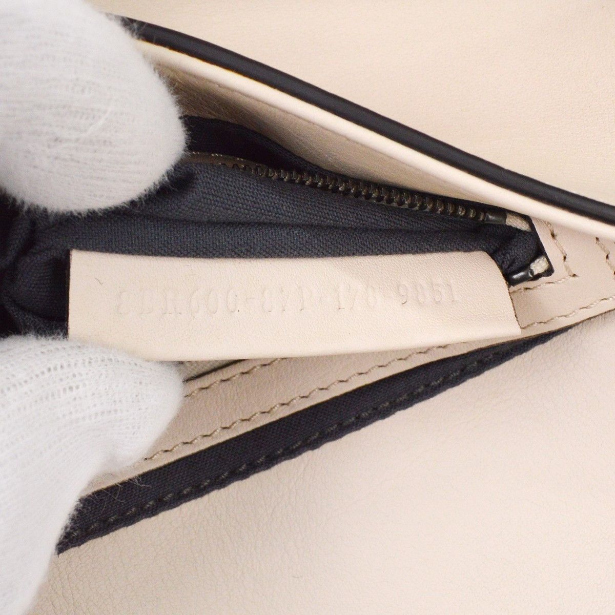 Fendi Fendi Baguette Bag Whipstitch Leather Size ONE SIZE - 5 Thumbnail