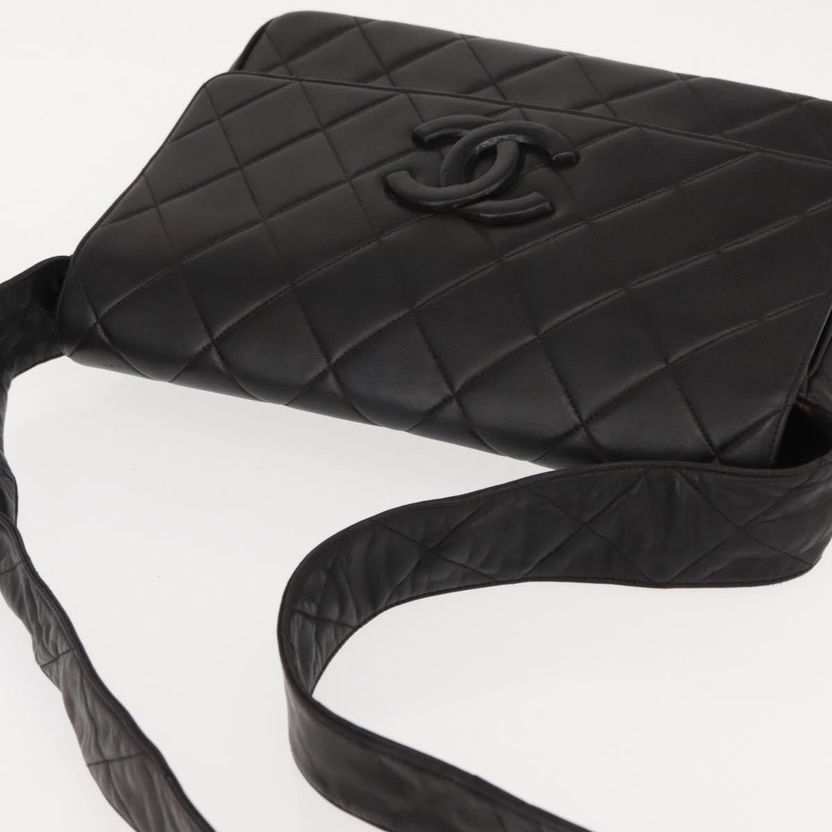 Chanel Chanel Vintage CC Square Flap Bag Quilted Lambskin Size ONE SIZE - 18 Thumbnail