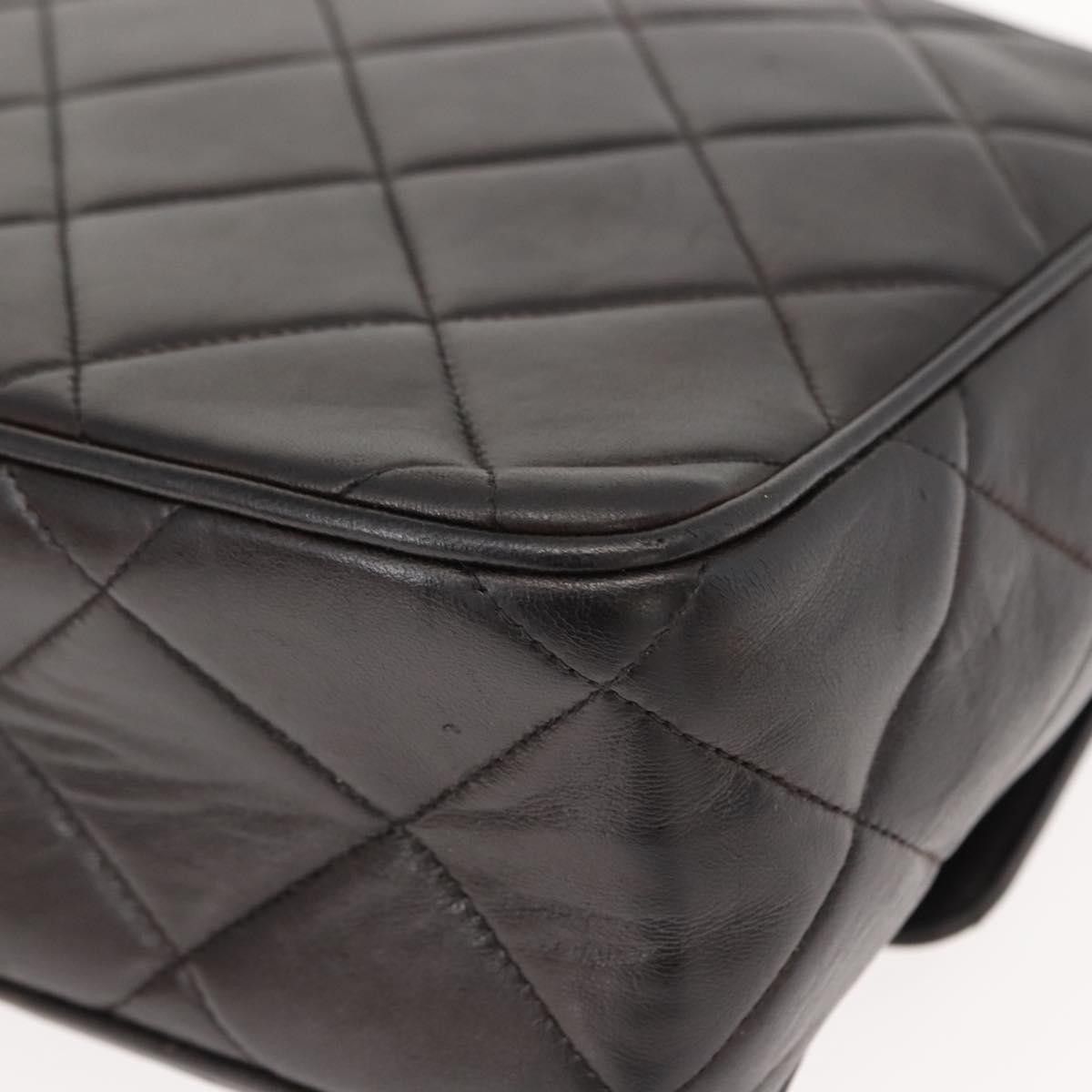 Chanel Chanel Vintage CC Square Flap Bag Quilted Lambskin Size ONE SIZE - 12 Thumbnail