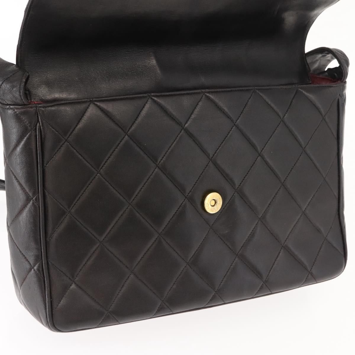 Chanel Chanel Vintage CC Square Flap Bag Quilted Lambskin Size ONE SIZE - 22 Thumbnail