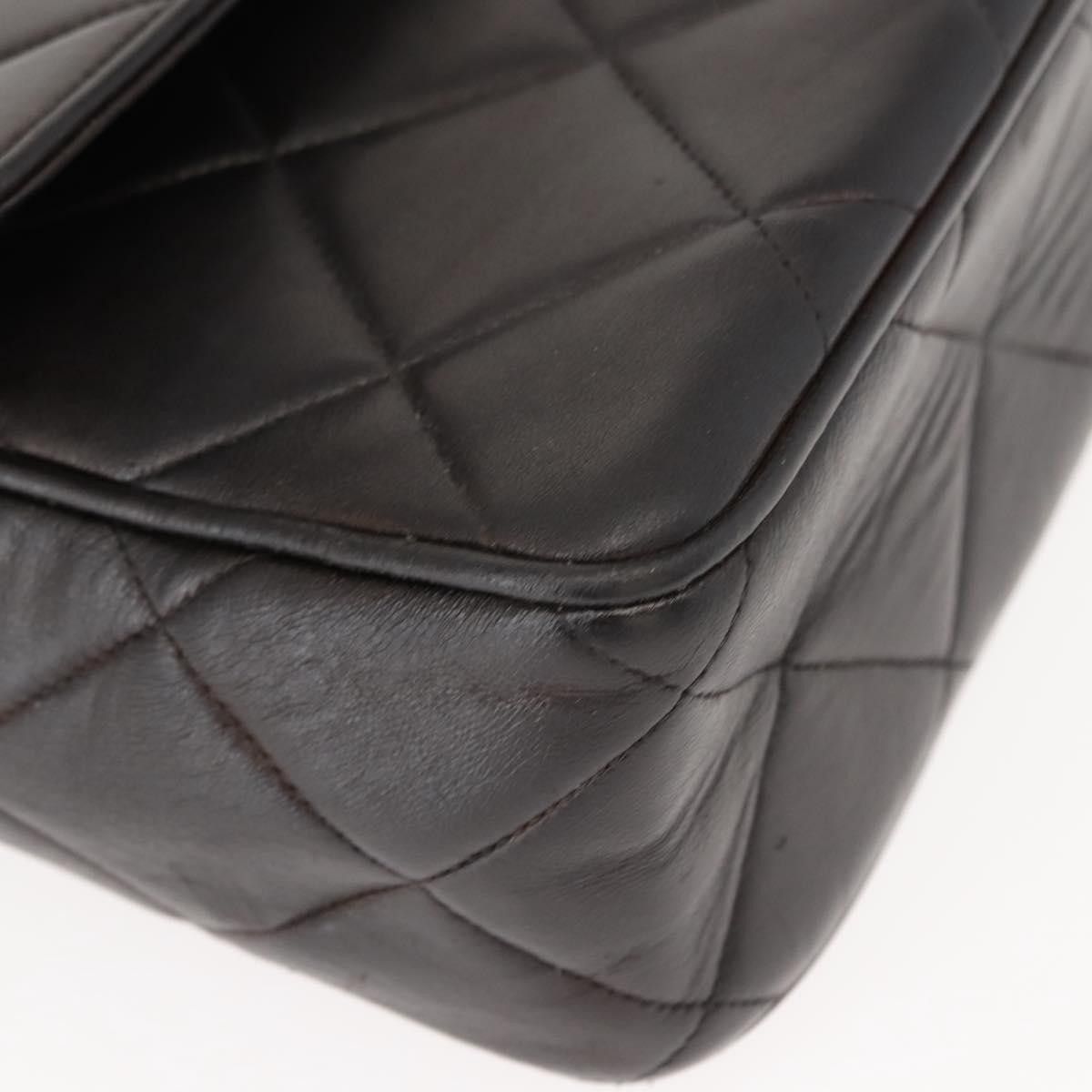 Chanel Chanel Vintage CC Square Flap Bag Quilted Lambskin Size ONE SIZE - 9 Thumbnail