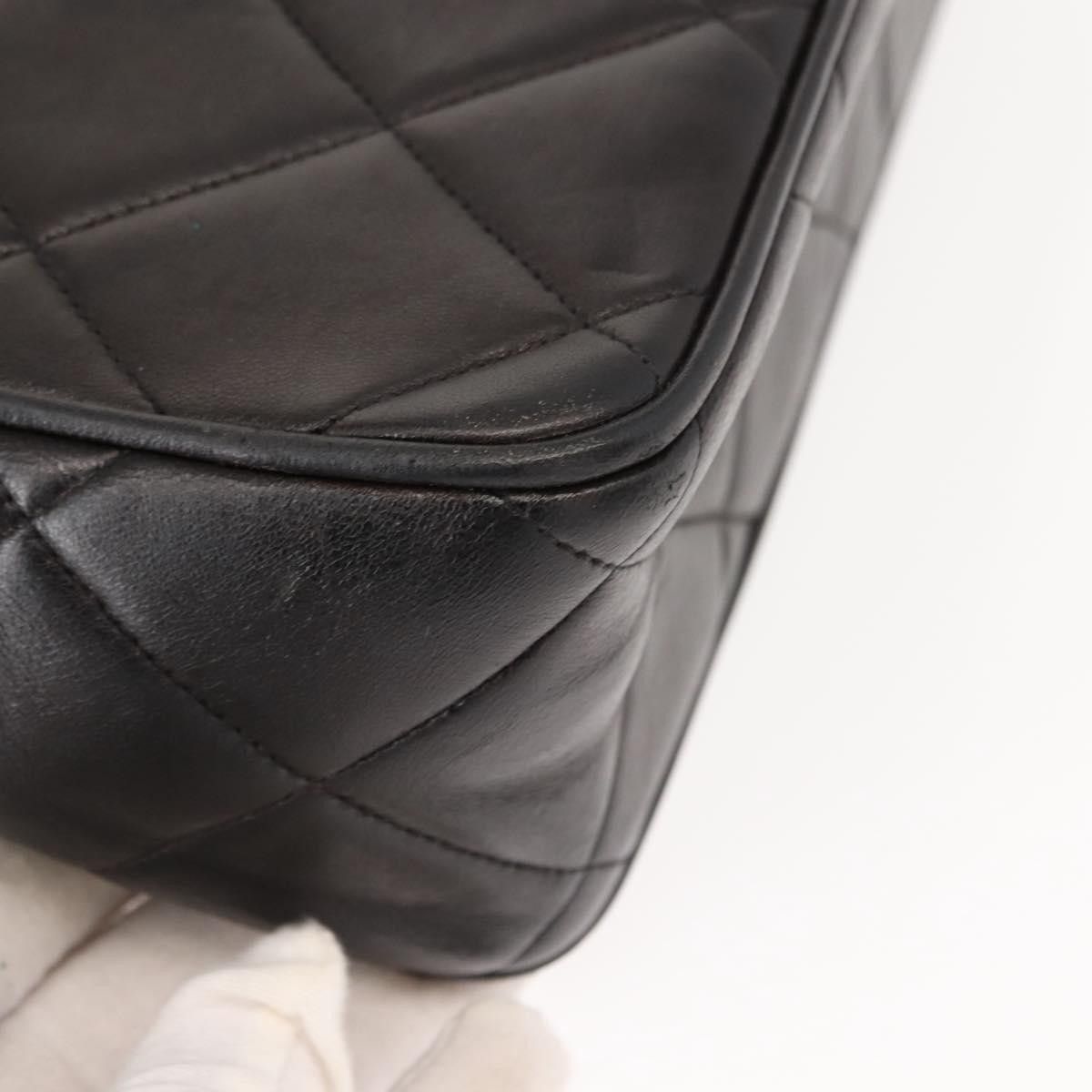 Chanel Chanel Vintage CC Square Flap Bag Quilted Lambskin Size ONE SIZE - 11 Thumbnail