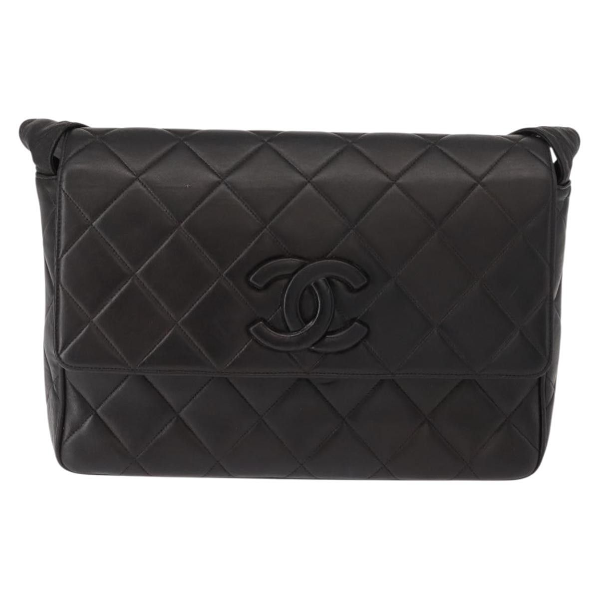 Chanel Chanel Vintage CC Square Flap Bag Quilted Lambskin Size ONE SIZE - 15 Thumbnail