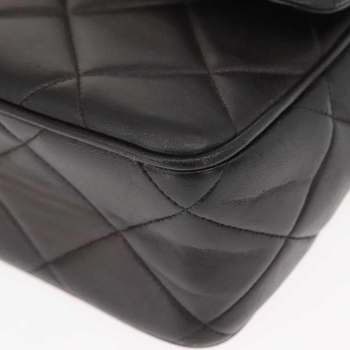 Chanel Chanel Vintage CC Square Flap Bag Quilted Lambskin Size ONE SIZE - 10 Thumbnail