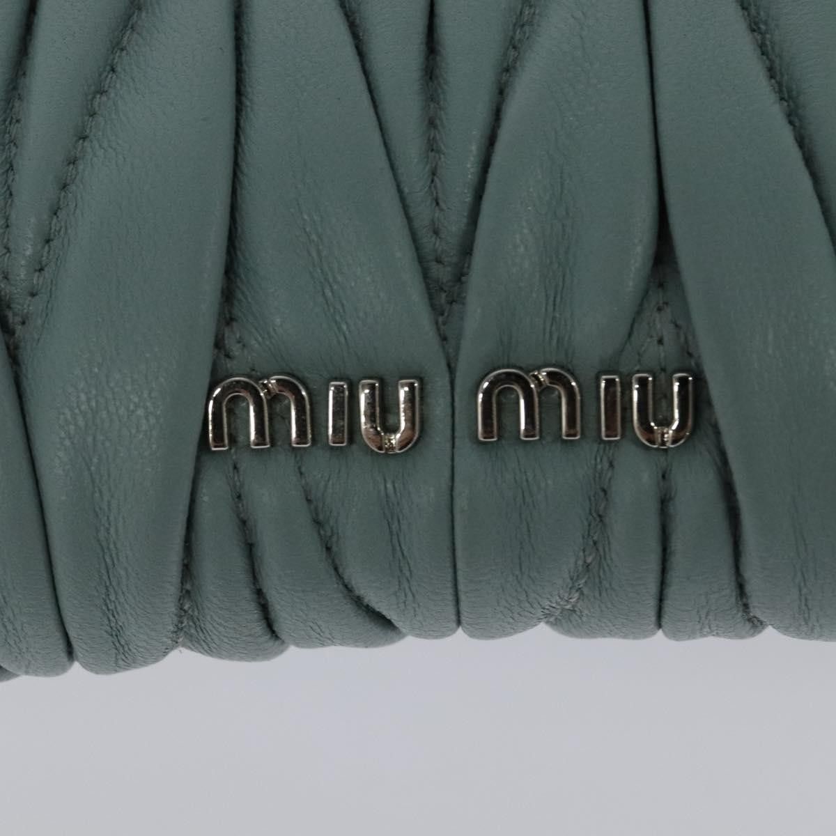 Miu Miu Miu Miu Madras Chain Clutch Matelasse Leather with Glitter Size ONE SIZE - 14 Thumbnail