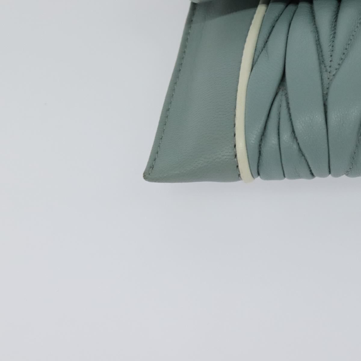 Miu Miu Miu Miu Madras Chain Clutch Matelasse Leather with Glitter Size ONE SIZE - 9 Thumbnail