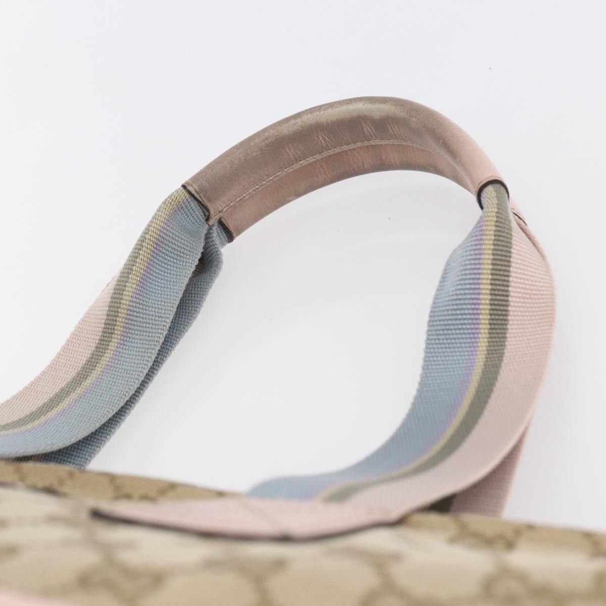 Gucci Gucci Diaper Web Strap Tote GG Canvas Size ONE SIZE - 18 Thumbnail