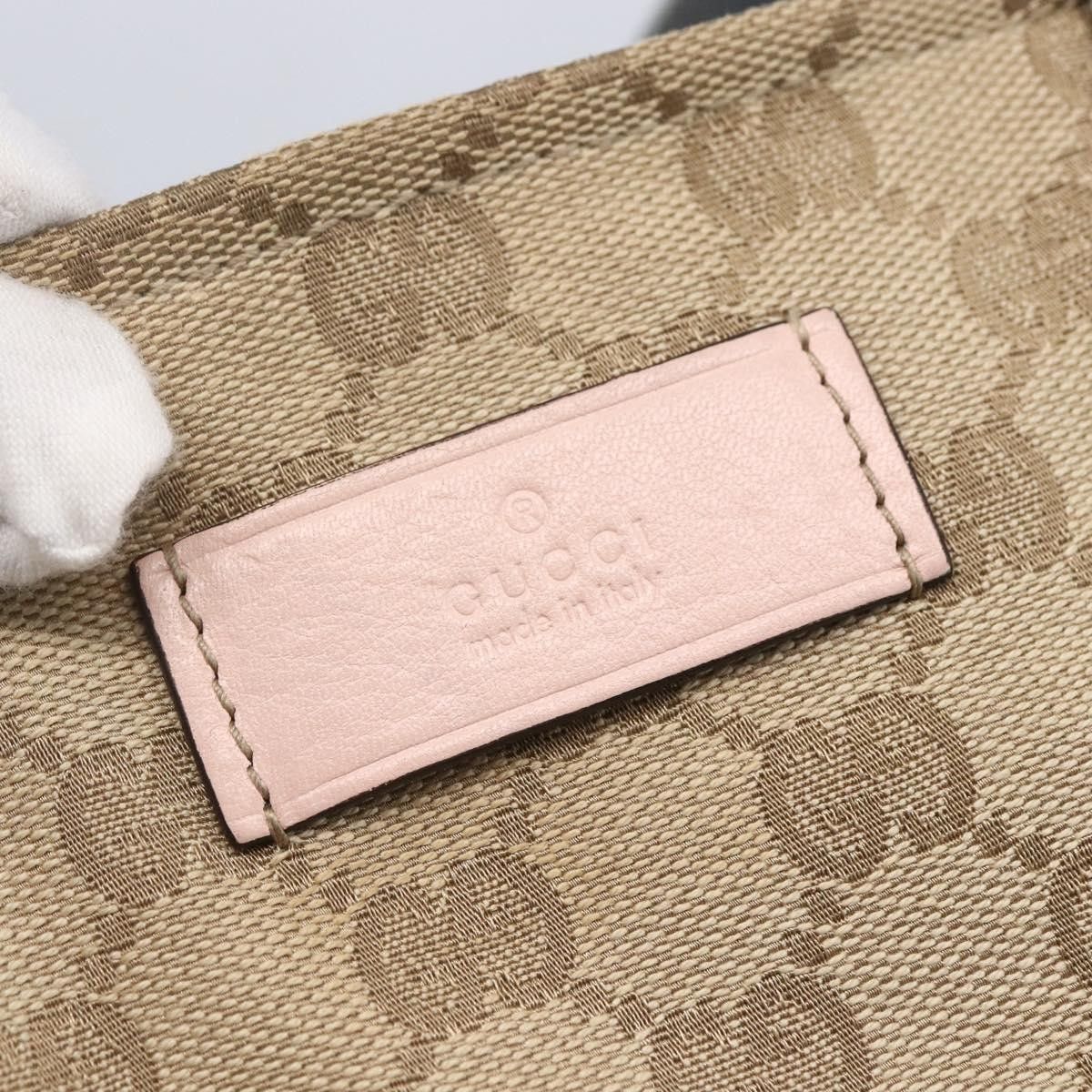 Gucci Gucci Diaper Web Strap Tote GG Canvas Size ONE SIZE - 17 Thumbnail