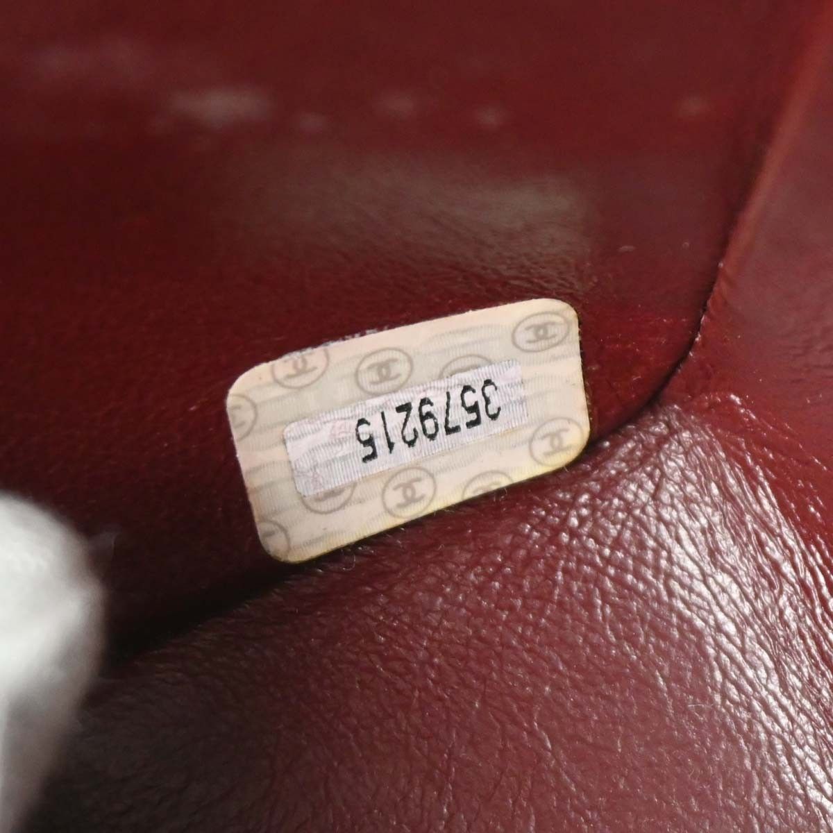 Chanel Chanel Vintage Vertical CC Flap Bag Leather Size ONE SIZE - 5 Thumbnail