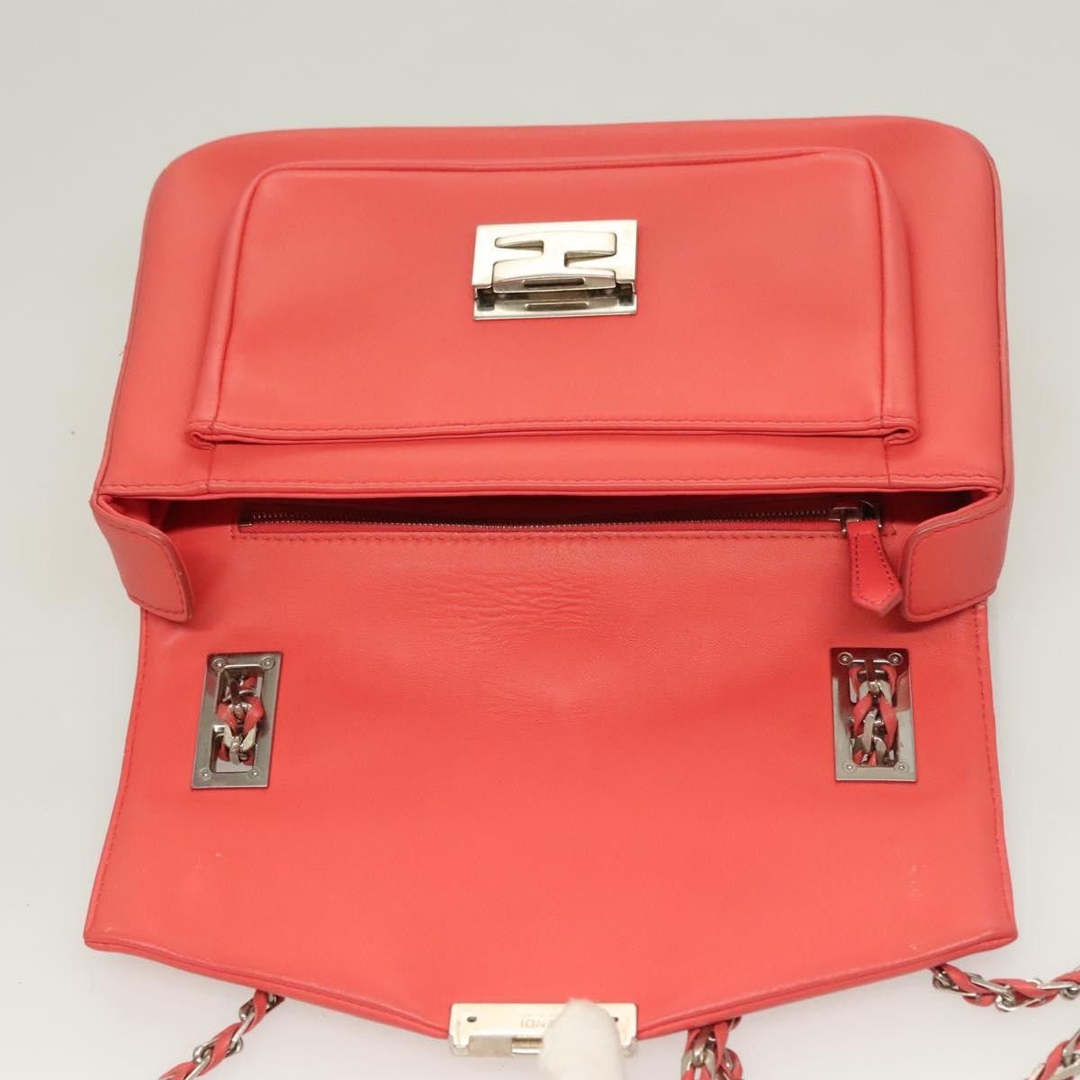 Fendi Fendi Be Baguette Flap Bag Leather Size ONE SIZE - 13 Thumbnail