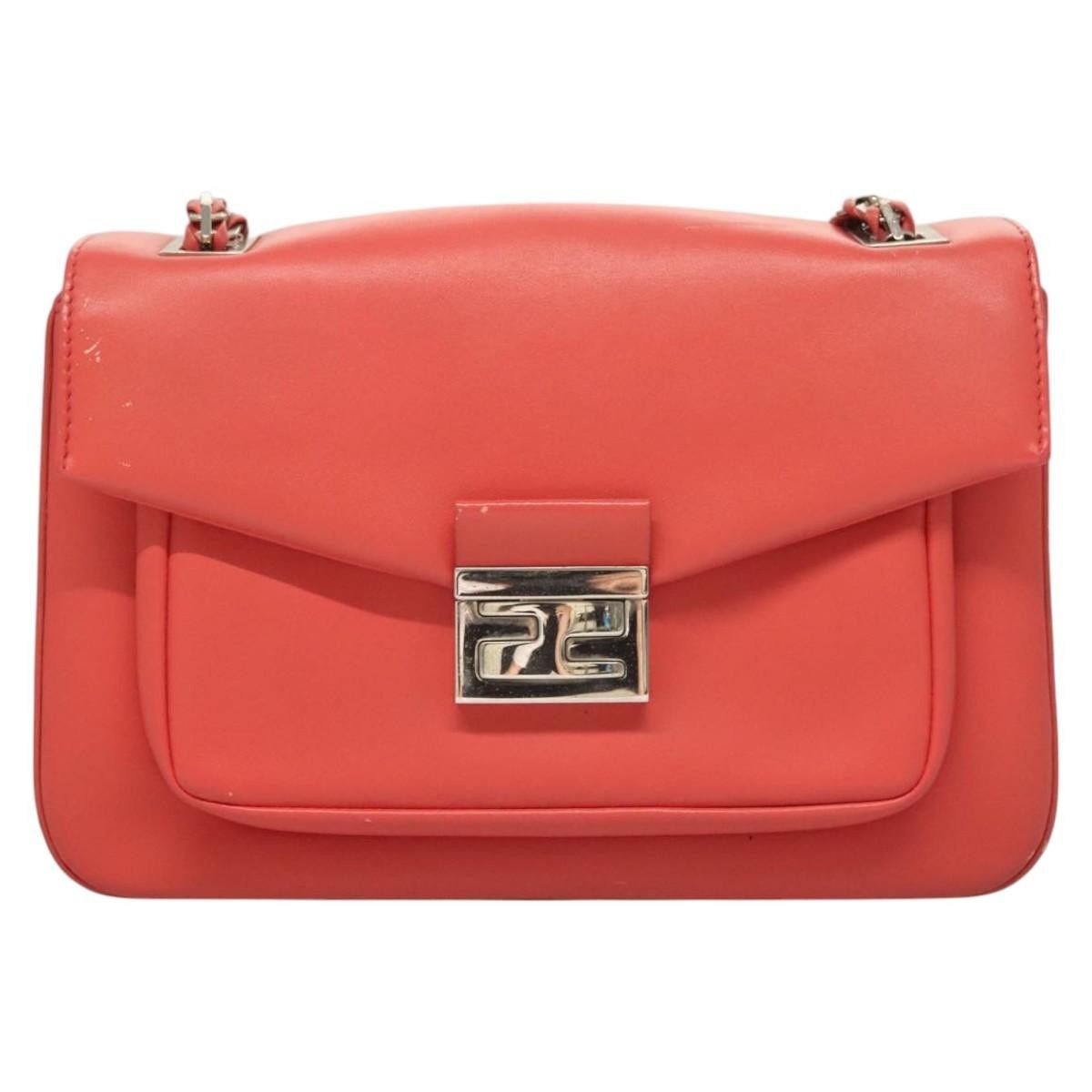 Fendi Fendi Be Baguette Flap Bag Leather Size ONE SIZE - 17 Thumbnail