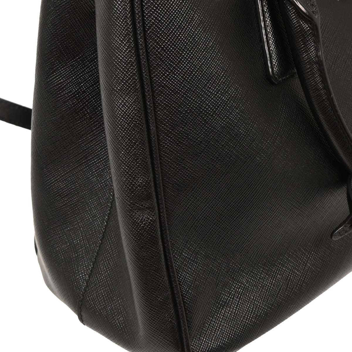 Prada Prada Galleria Double Zip Tote Saffiano Leather Size ONE SIZE - 3 Thumbnail