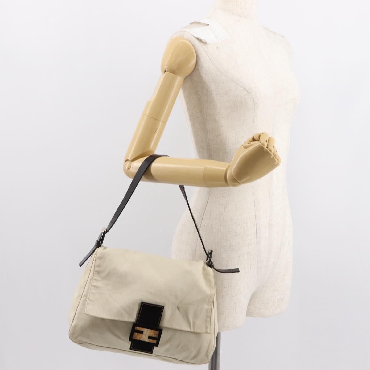 Fendi Fendi Mamma Baguette Shoulder Bag Canvas Size ONE SIZE - 22 Thumbnail