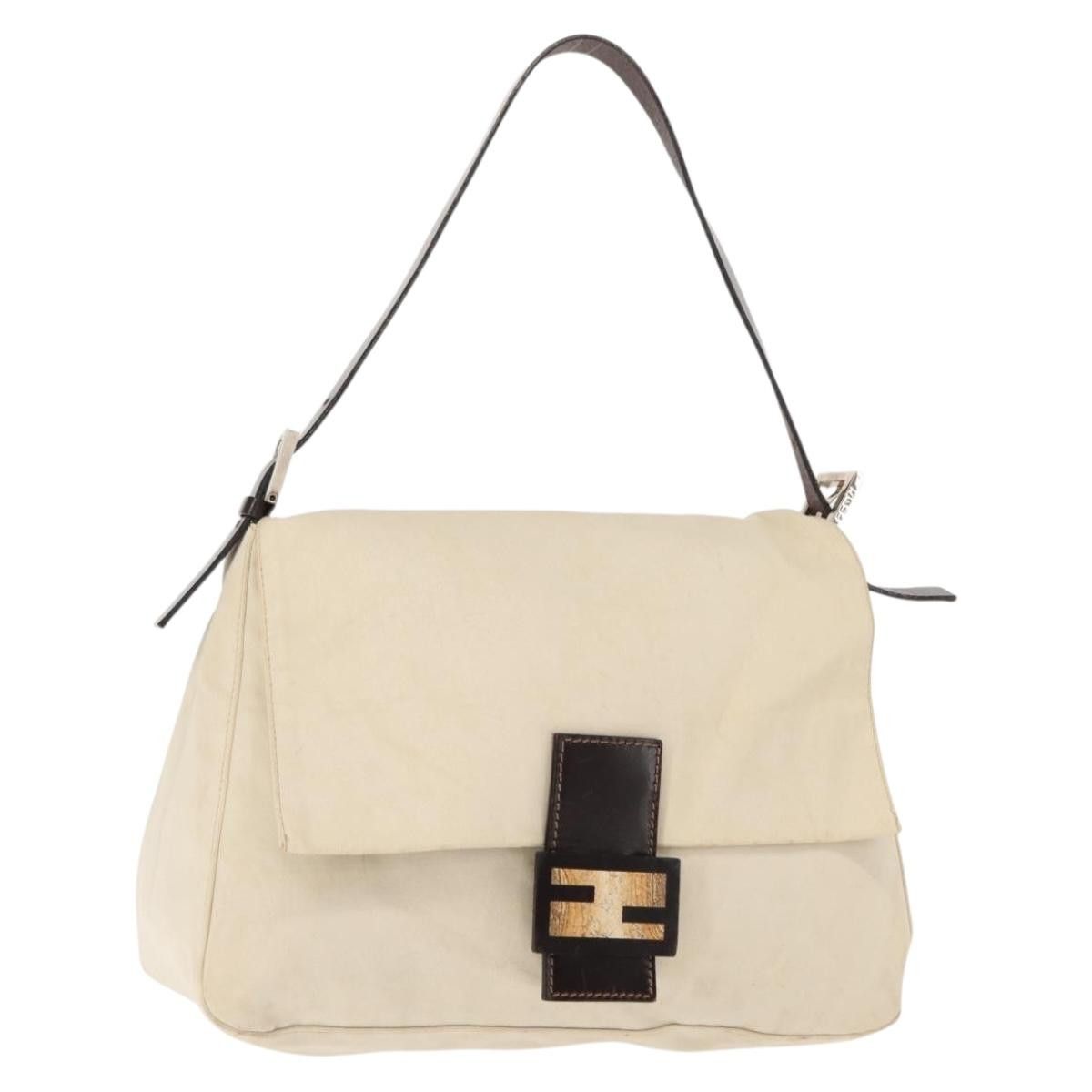 Fendi Fendi Mamma Baguette Shoulder Bag Canvas Size ONE SIZE - 16 Thumbnail
