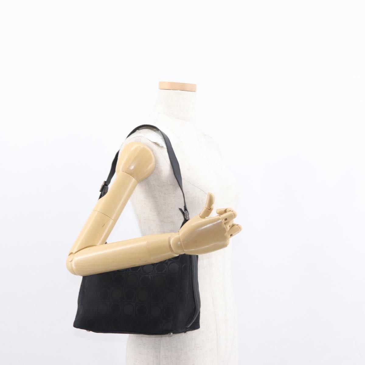 Salvatore Ferragamo Salvatore Ferragamo Gancini Shoulder Bag Nylon Size ONE SIZE - 13 Thumbnail