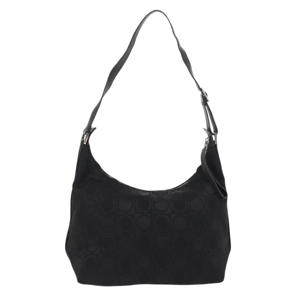 Salvatore Ferragamo Salvatore Ferragamo Gancini Shoulder Bag Nylon Size ONE SIZE - 2 Thumbnail
