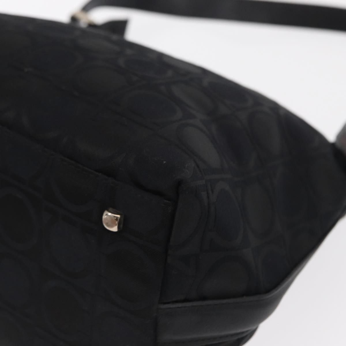 Salvatore Ferragamo Salvatore Ferragamo Gancini Shoulder Bag Nylon Size ONE SIZE - 8 Thumbnail