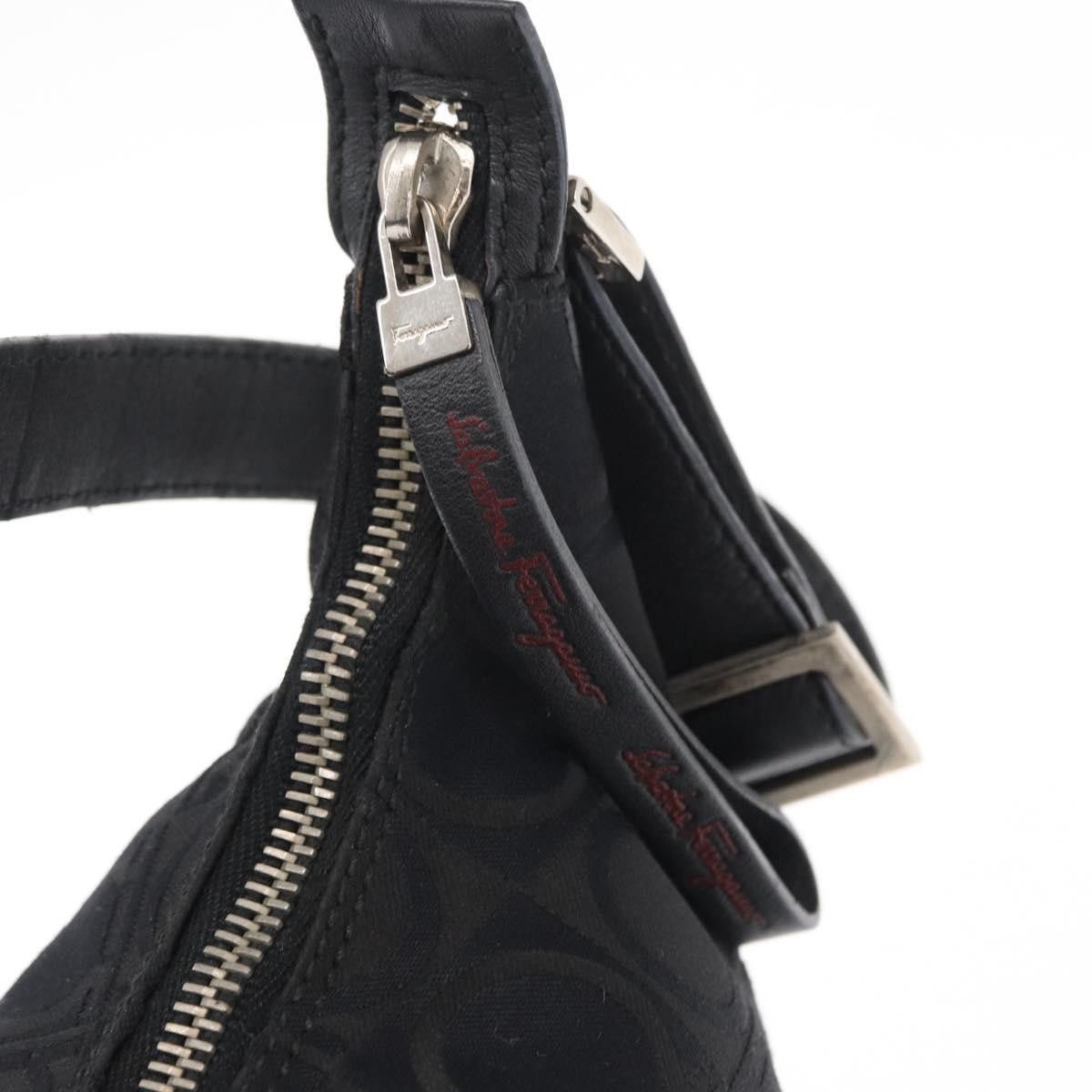 Salvatore Ferragamo Salvatore Ferragamo Gancini Shoulder Bag Nylon Size ONE SIZE - 12 Thumbnail