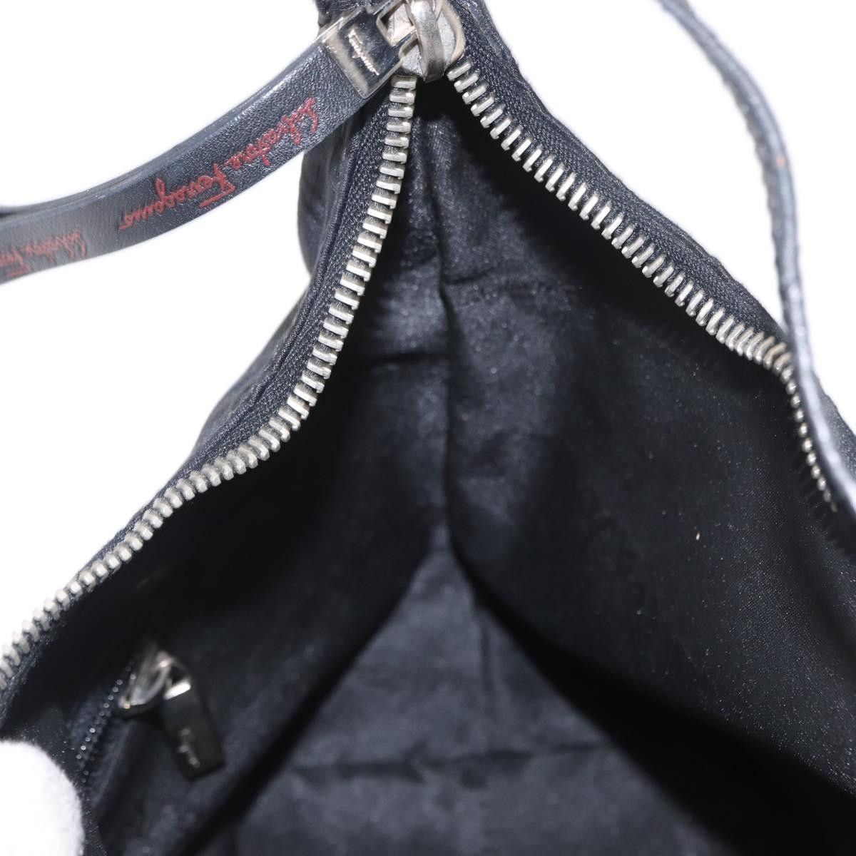 Salvatore Ferragamo Salvatore Ferragamo Gancini Shoulder Bag Nylon Size ONE SIZE - 18 Thumbnail