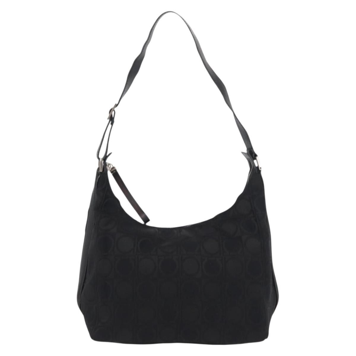 Salvatore Ferragamo Salvatore Ferragamo Gancini Shoulder Bag Nylon Size ONE SIZE - 20 Thumbnail