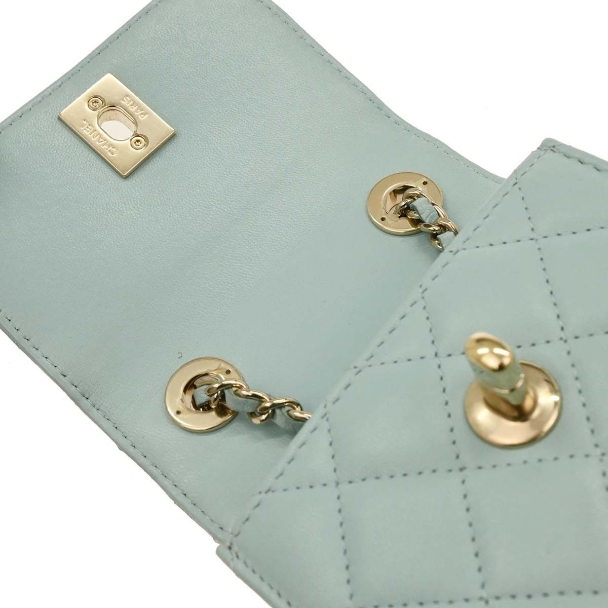Chanel Chanel Trendy CC Clutch with Chain Quilted Lambskin Size ONE SIZE - 10 Thumbnail