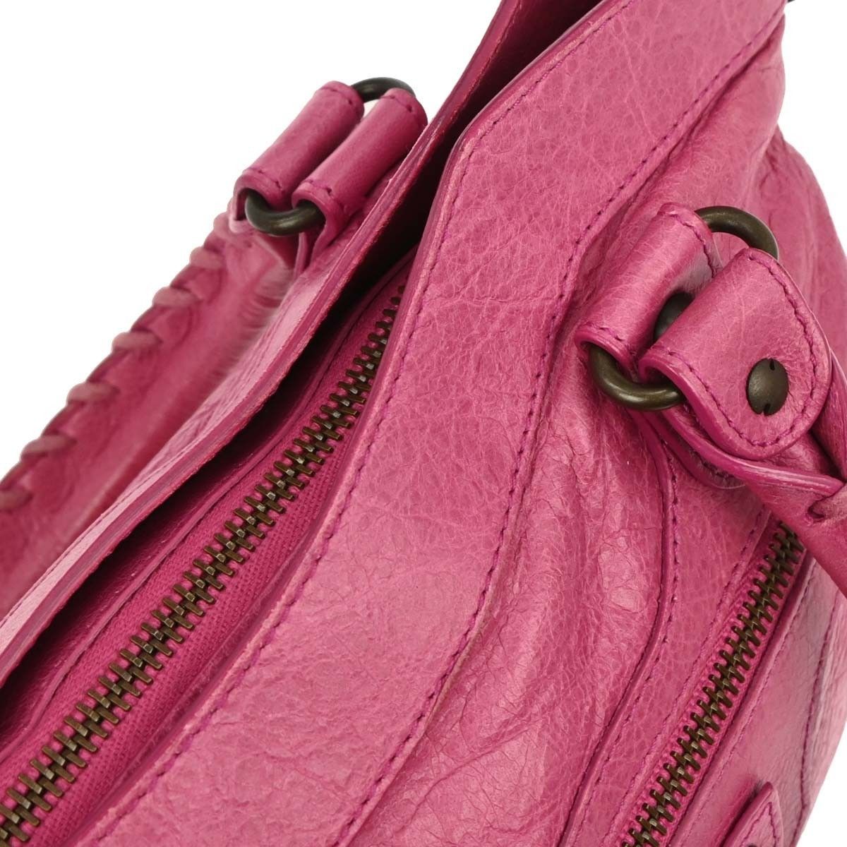 Balenciaga Balenciaga First Classic Studs Bag Leather Size ONE SIZE - 10 Thumbnail