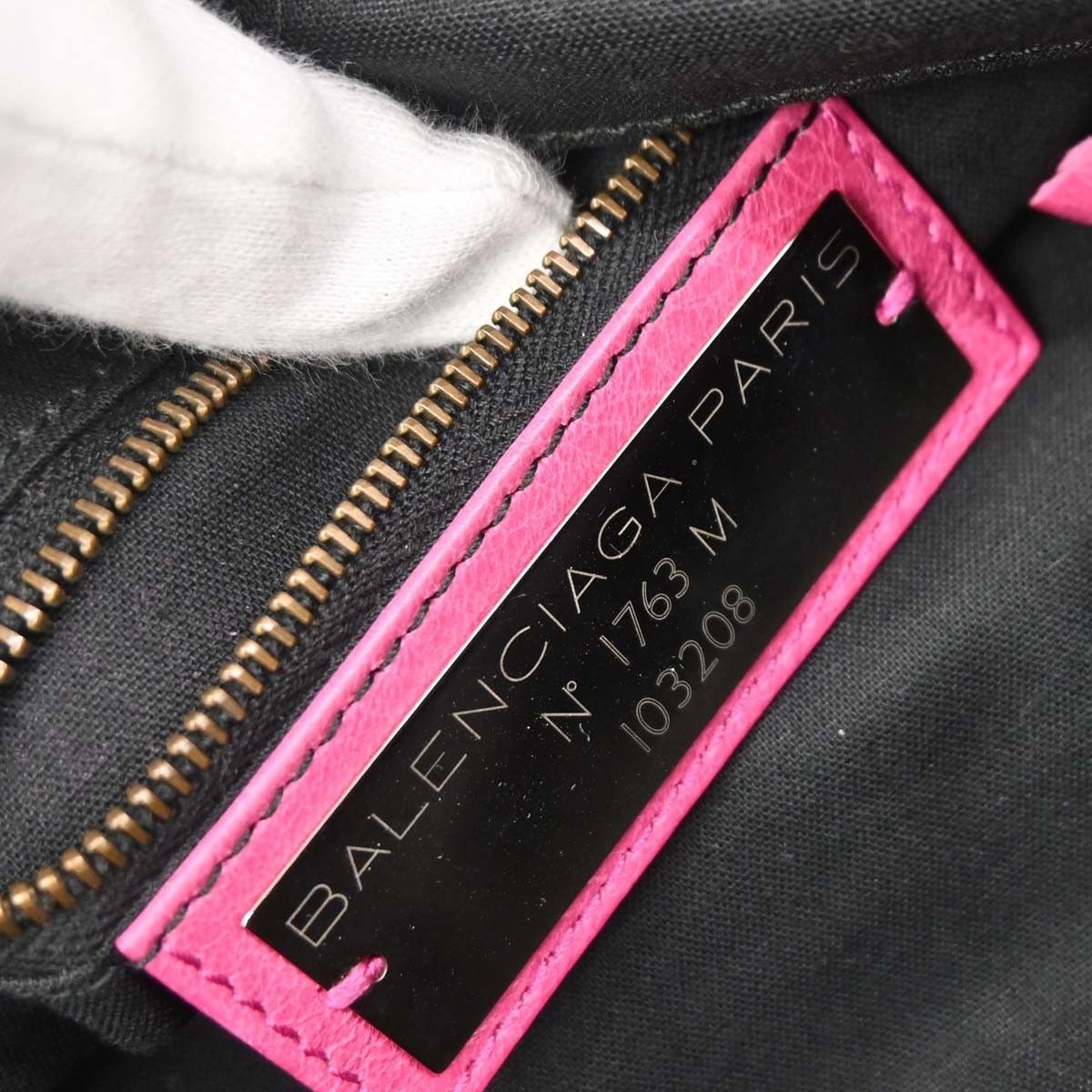 Balenciaga Balenciaga First Classic Studs Bag Leather Size ONE SIZE - 4 Thumbnail