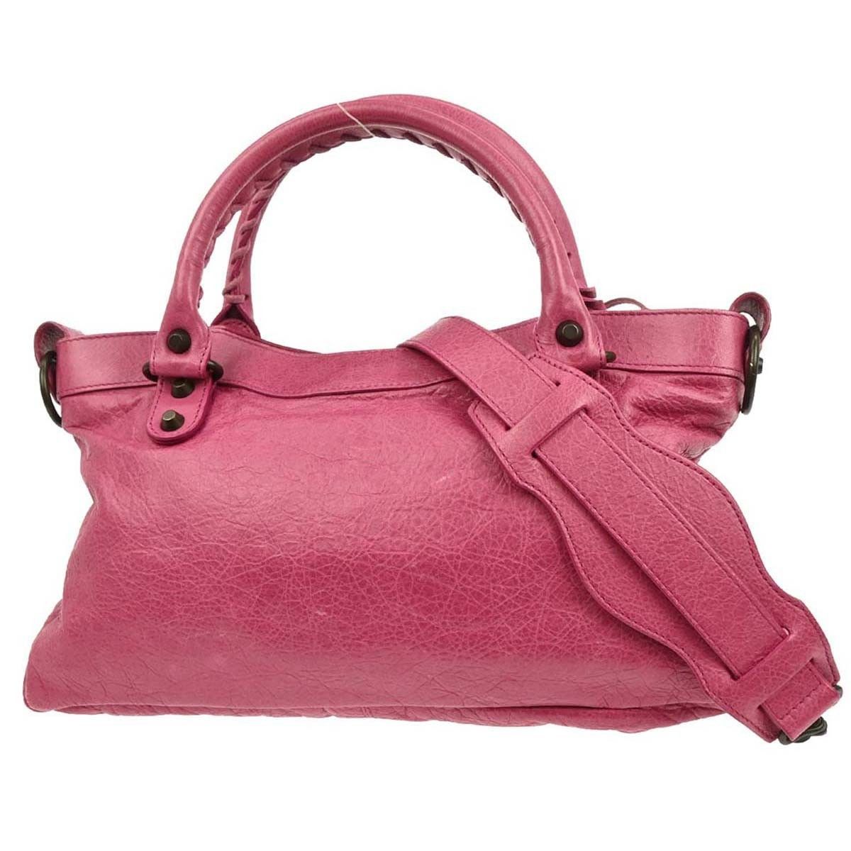 Balenciaga Balenciaga First Classic Studs Bag Leather Size ONE SIZE - 2 Thumbnail