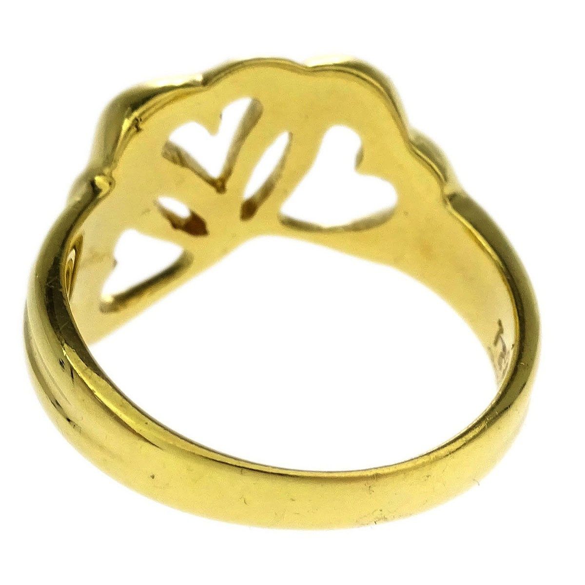 Tiffany & Co. Tiffany & Co. Triple heart ring Gold 750 Size ONE SIZE - 2 Thumbnail
