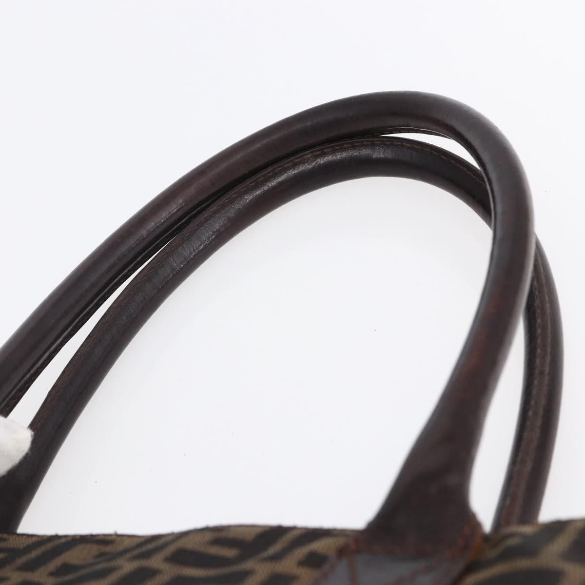 Fendi Fendi Vintage Open Tote Zucca Canvas with Leather Size ONE SIZE - 13 Thumbnail