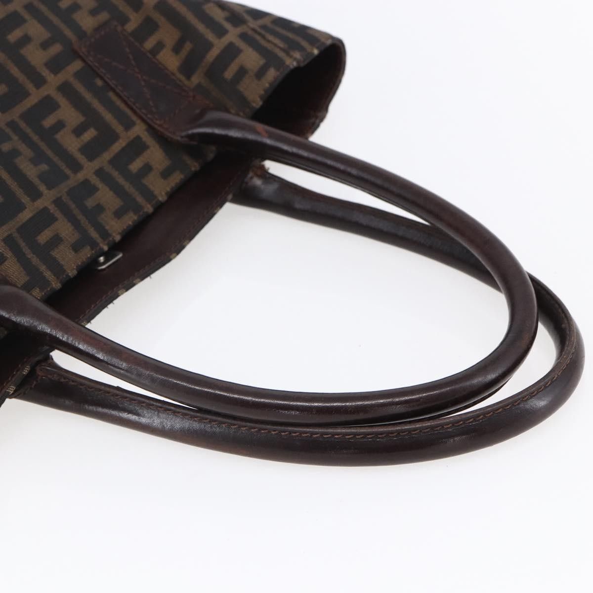 Fendi Fendi Vintage Open Tote Zucca Canvas with Leather Size ONE SIZE - 8 Thumbnail