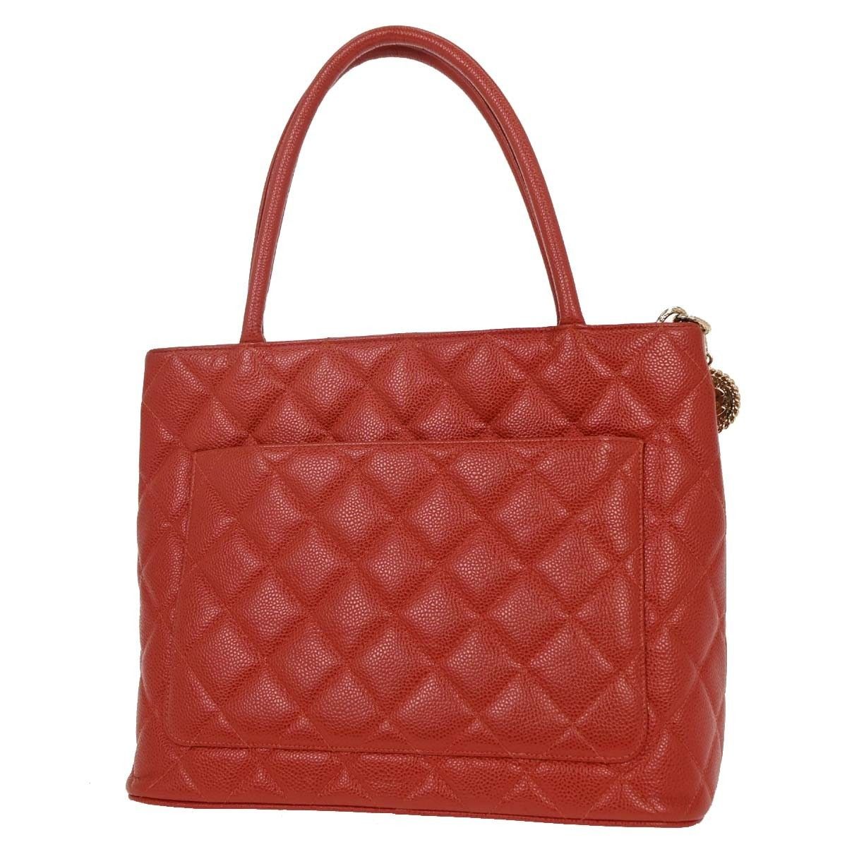 Chanel Chanel Medallion Tote Quilted Caviar Size ONE SIZE - 2 Thumbnail