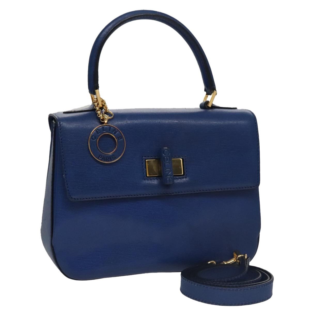 Celine Celine Vintage turn lock shoulder bag Leather Size ONE SIZE - 20 Thumbnail