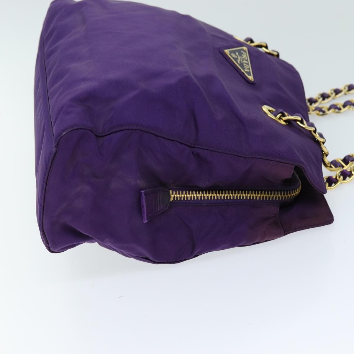 Prada Prada Convertible Chain Tote Quilted Tessuto Size ONE SIZE - 3 Thumbnail