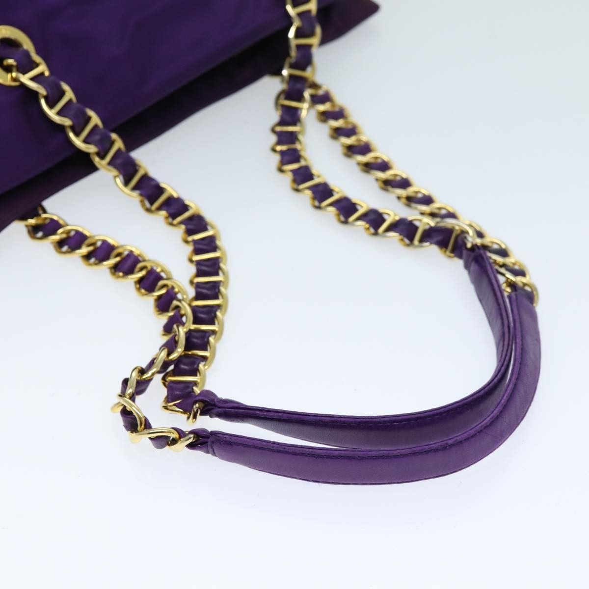 Prada Prada Convertible Chain Tote Quilted Tessuto Size ONE SIZE - 8 Thumbnail